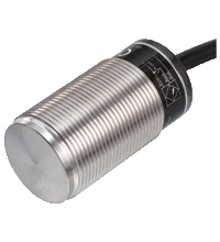 Pepperl&plus;Fuchs Inductive Proximity Stainless Steel Barrel Sensor; 30mm; Embeddable; 10-30VDC; NO; PNP; 2m Potted Cable